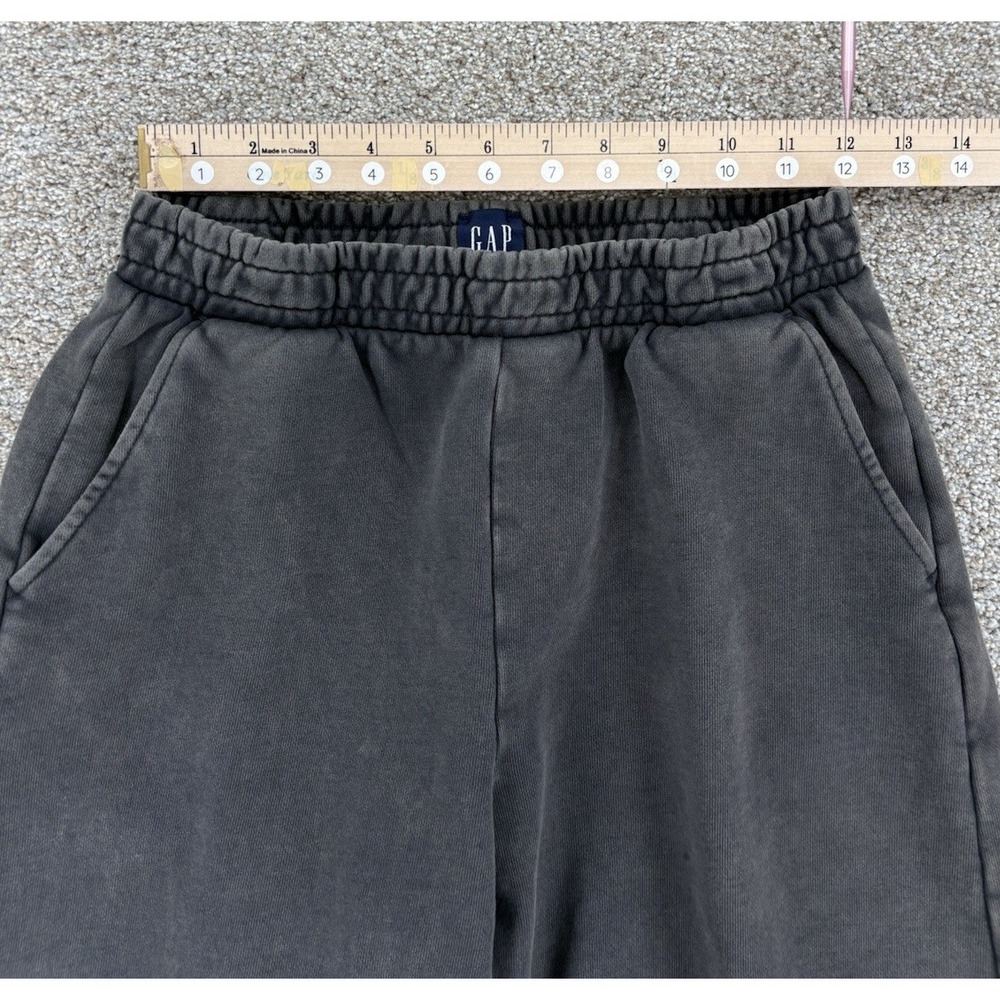 GAP Heavyweight French Terry Barrel Sweatpant Womens XS Petite in Moonless Night - Picture 6 of 9